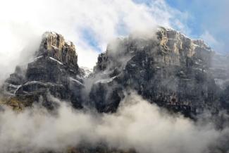 Astraka towers in Tymi mountain in Vikos Aoos Geopark