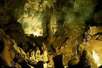 A cave in Vikos Aoos Geopark